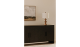 William Sideboard Black by Moe's Home at Eve Furniture
