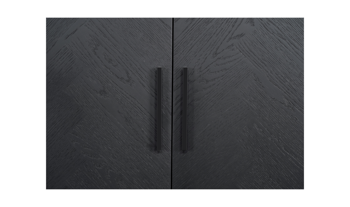William Sideboard Black by Moe's Home at Eve Furniture