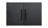 William Sideboard Black by Moe's Home at Eve Furniture