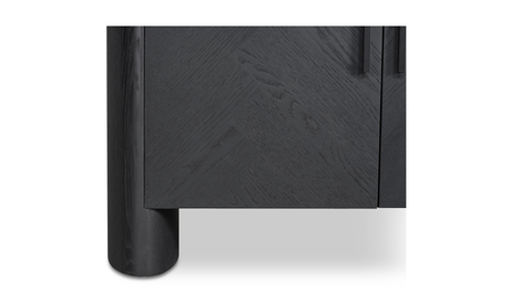 William Sideboard Black by Moe's Home at Eve Furniture