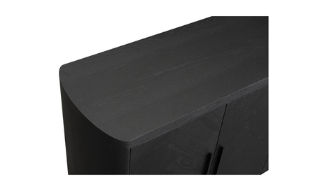William Sideboard Black by Moe's Home at Eve Furniture