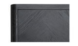 William Sideboard Black by Moe's Home at Eve Furniture