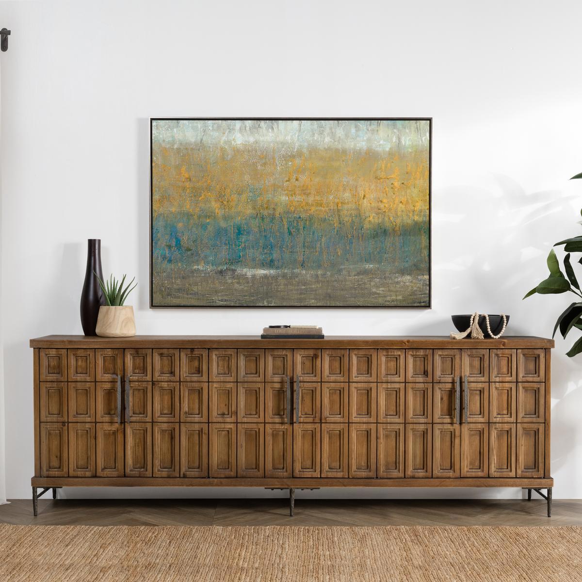Willmark 6 Door Cabinet - Mission Brown by Classic Home at Eve Furniture