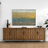 Willmark 6 Door Cabinet - Mission Brown by Classic Home at Eve Furniture