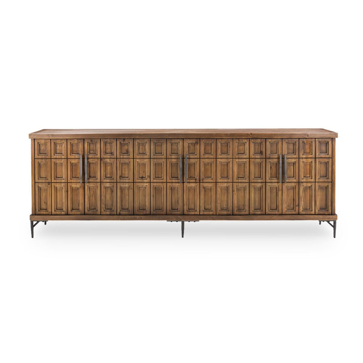 Willmark 6 Door Cabinet - Mission Brown by Classic Home at Eve Furniture
