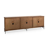 Willmark 6 Door Cabinet - Mission Brown by Classic Home at Eve Furniture