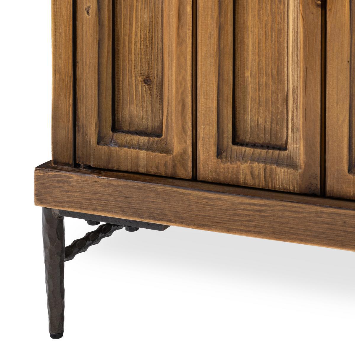 Willmark 6 Door Cabinet - Mission Brown by Classic Home at Eve Furniture