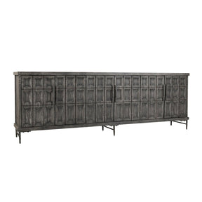 Willmark Timeworn Black 6 Door Cabinet by Classic Home at Eve Furniture