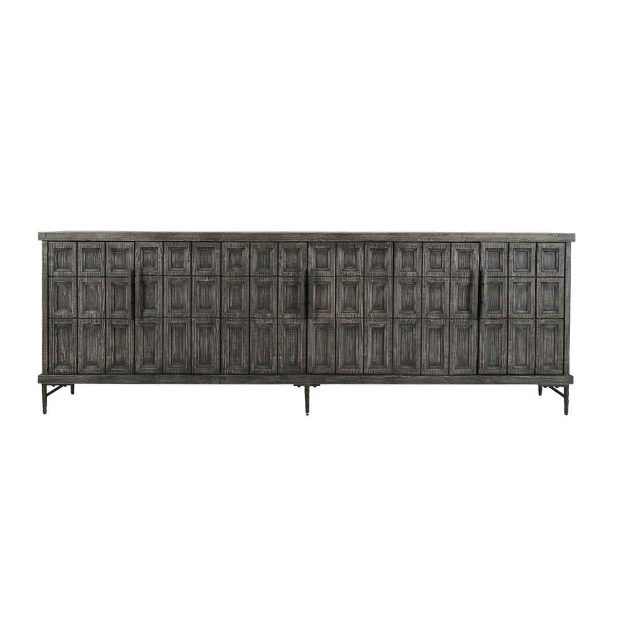 Willmark Timeworn Black 6 Door Cabinet by Classic Home at Eve Furniture