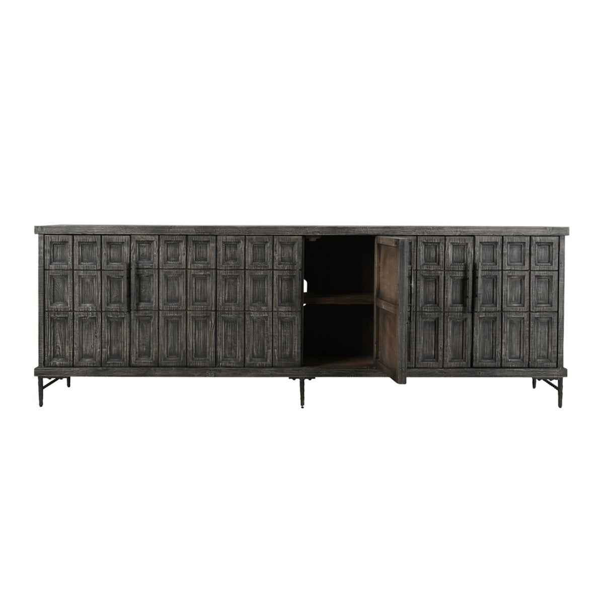 Willmark Timeworn Black 6 Door Cabinet by Classic Home at Eve Furniture