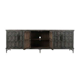 Willmark Timeworn Black 6 Door Cabinet by Classic Home at Eve Furniture