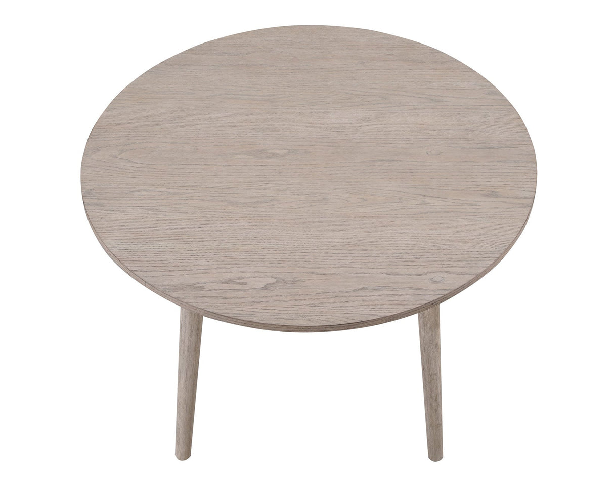 Willow 42″ Round Dining Table, Tan