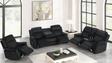 Willow Black 3-Piece Reclining Living Room Set by New Era Innovations at Eve Furniture