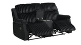 Willow Black 3-Piece Reclining Living Room Set [Special Price] by New Era Innovations at Eve Furniture