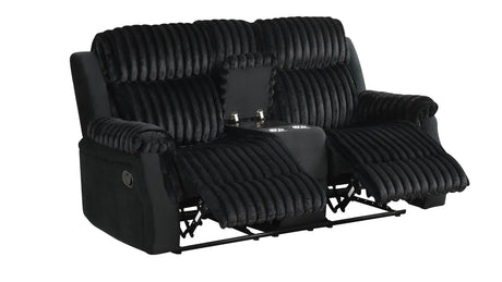 Willow Black 3-Piece Reclining Living Room Set [Special Price] by New Era Innovations at Eve Furniture