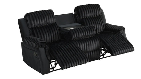 Willow Black 3-Piece Reclining Living Room Set [Special Price] by New Era Innovations at Eve Furniture