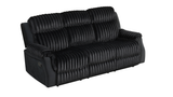 Willow Black 3-Piece Reclining Living Room Set by New Era Innovations at Eve Furniture