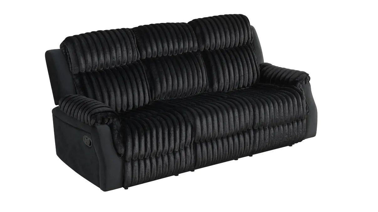 Willow Black 3-Piece Reclining Living Room Set [Special Price] by New Era Innovations at Eve Furniture