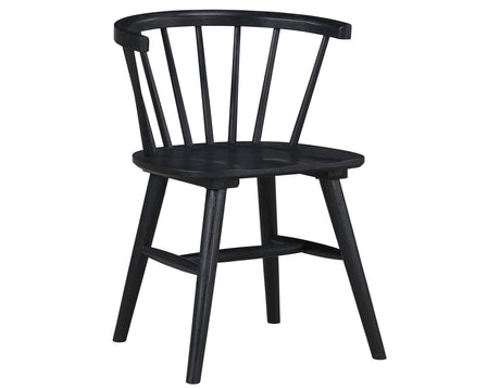 Willow Black Round Dining Room Set by Steve Silver at Eve Furniture