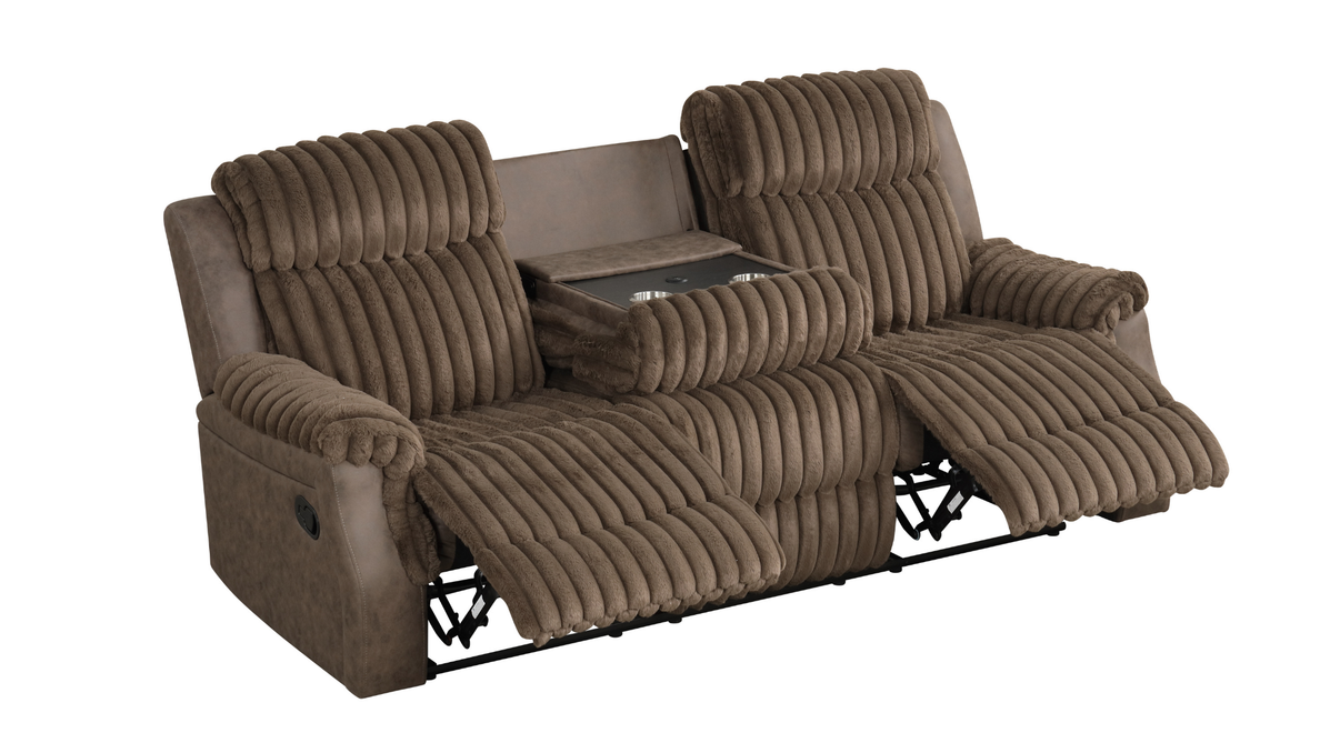 Willow Brown 3-Piece Reclining Living Room Set by New Era Innovations at Eve Furniture