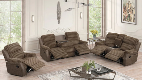 Willow Brown 3-Piece Reclining Living Room Set [Special Price] by New Era Innovations at Eve Furniture