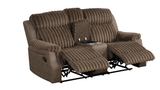 Willow Brown 3-Piece Reclining Living Room Set by New Era Innovations at Eve Furniture