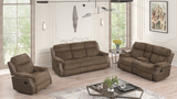 Willow Brown 3-Piece Reclining Living Room Set by New Era Innovations at Eve Furniture