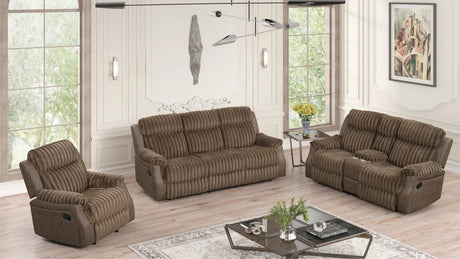 Willow Brown 3-Piece Reclining Living Room Set [Special Price] by New Era Innovations at Eve Furniture
