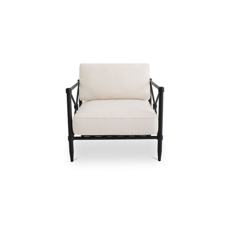 Willow Cream Outdoor Accent Chair by MOES at Eve Furniture