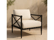 Willow Cream Outdoor Accent Chair by Moe's Home at Eve Furniture