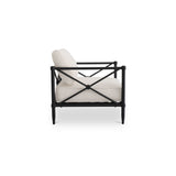 Willow Cream Outdoor Accent Chair by Moe's Home at Eve Furniture