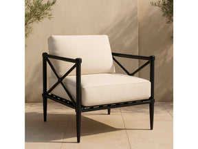 Willow Cream Outdoor Accent Chair by Moe's Home at Eve Furniture