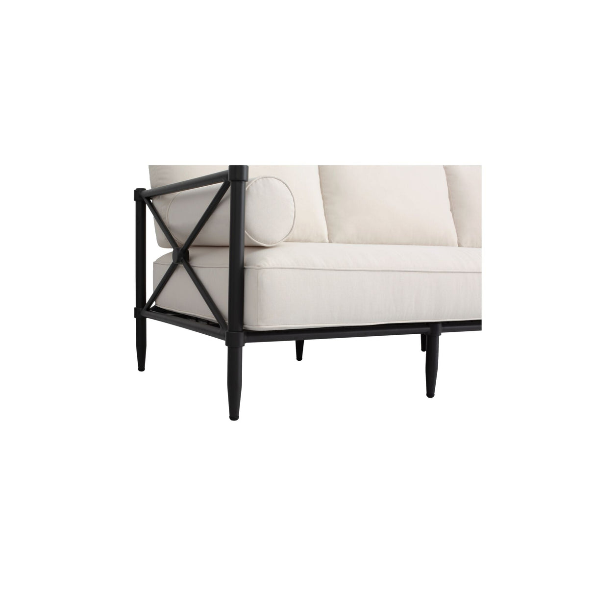 Willow Cream Outdoor Sofa by Moe's Home at Eve Furniture