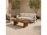 Willow Cream Outdoor Sofa by Moe's Home at Eve Furniture