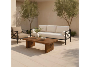 Willow Cream Outdoor Sofa by Moe's Home at Eve Furniture