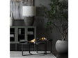 Willow Gold Medium Two-Toned Leaf 2 Sculptural by Crestview at Eve Furniture