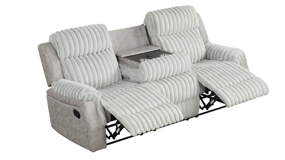 Willow Grey 3-Piece Reclining Living Room Set by New Era Innovations at Eve Furniture