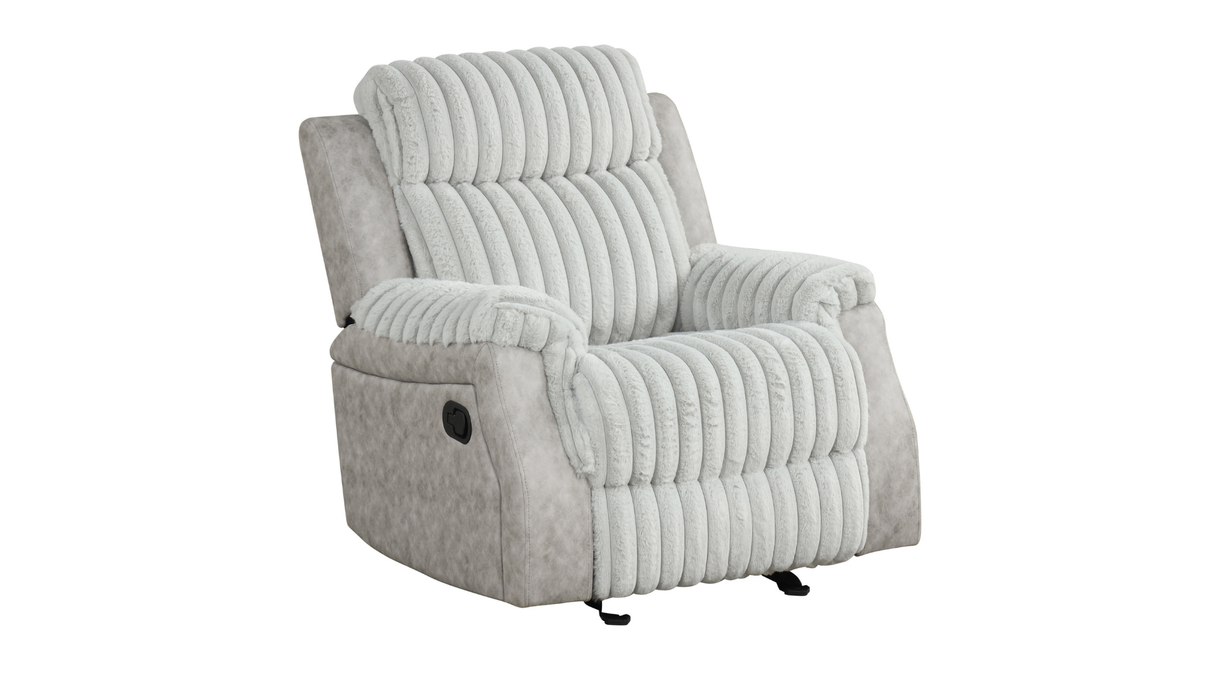 Willow Grey 3-Piece Reclining Living Room Set by New Era Innovations at Eve Furniture