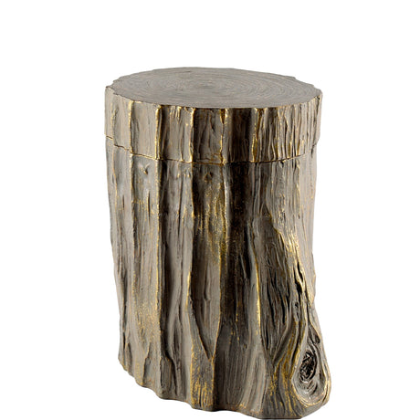 Willow I (Small) Brown Stump Storage Box by Mercana at Eve Furniture