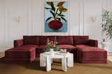 Willow Modular U Sectional by TOV Furniture at Eve Furniture
