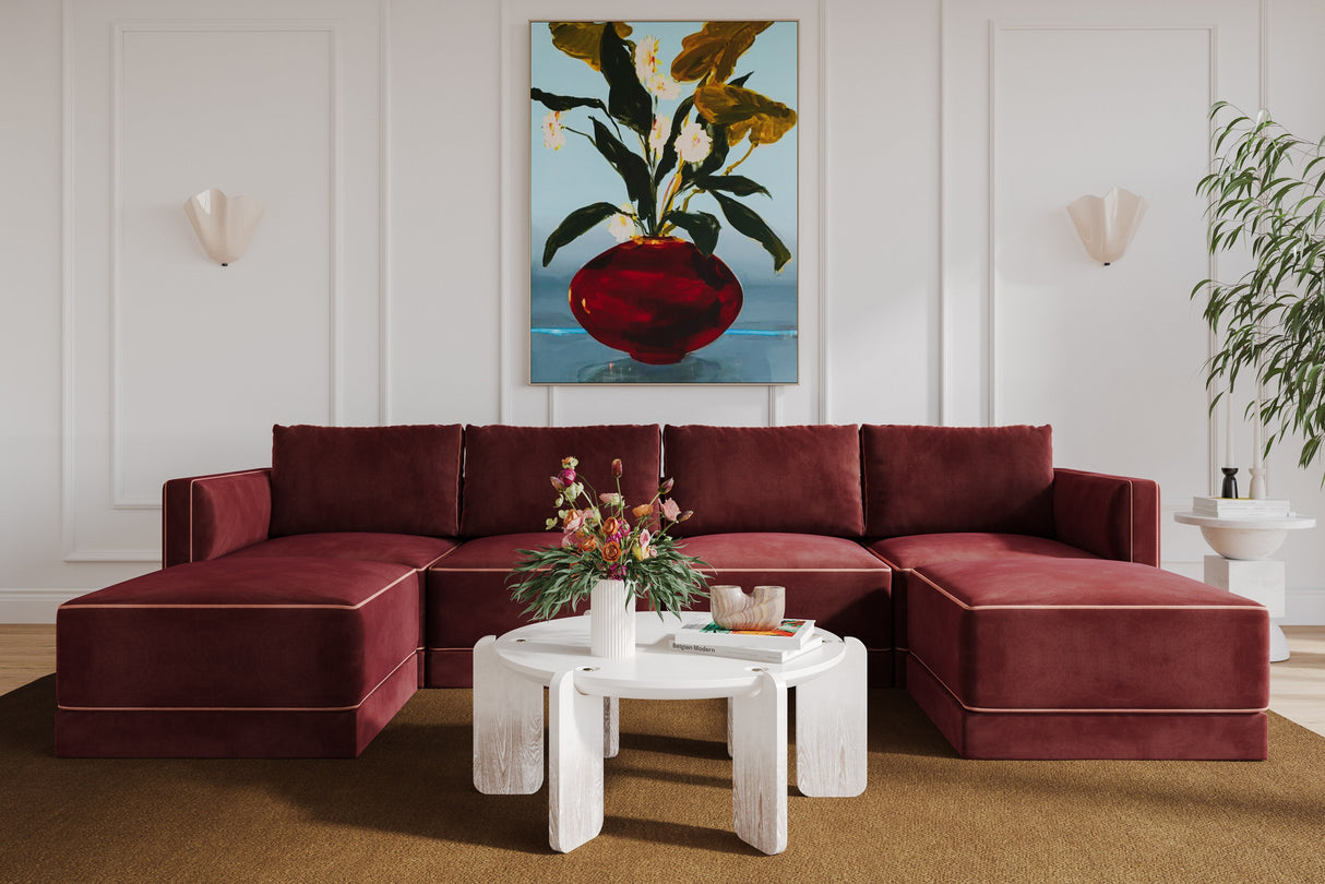 Willow Modular U Sectional by TOV Furniture at Eve Furniture