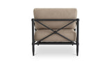 Willow Outdoor Accent Chair Light Brown by Moe's Home at Eve Furniture