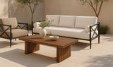 Willow Outdoor Sofa Cream by Moe's Home at Eve Furniture
