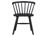 Willow Solid Wood Dining Chair, Black by Steve Silver at Eve Furniture