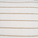 Willow 20x20 Square Cream w/ Camel Stripes Decorative Pillow Cover by Mercana at Eve Furniture