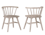 Willow Tan Round Dining Room Set by Steve Silver at Eve Furniture