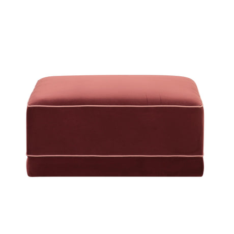 Willow Velvet Modular Ottoman by TOV Furniture at Eve Furniture