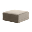 Willow Velvet Modular Ottoman by TOV Furniture at Eve Furniture