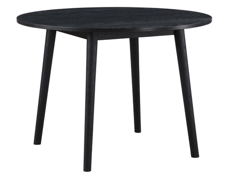Willow 42″ Round Dining Table, Black by Steve Silver at Eve Furniture