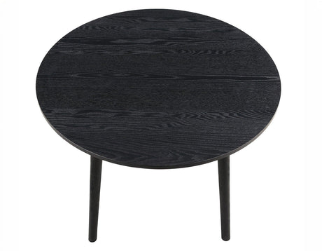 Willow 42″ Round Dining Table, Black by Steve Silver at Eve Furniture